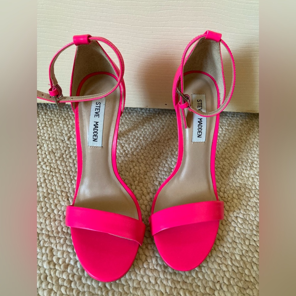 Pink Steve Madden heels